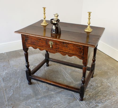18th Century Oak Side Table