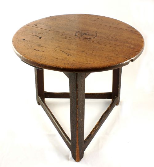 18th Century Pine Cricket Table