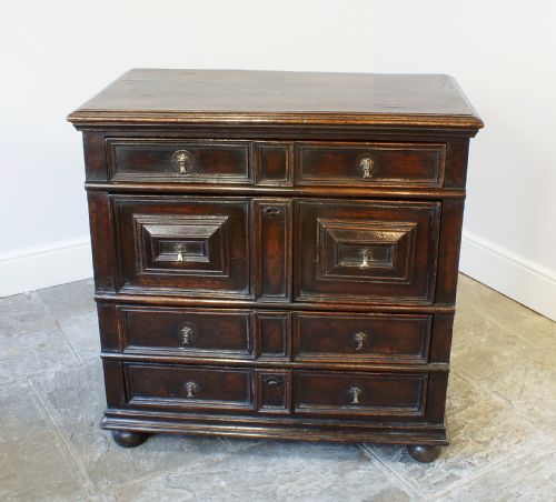 17th Century Oak Moulded Chest of Drawers