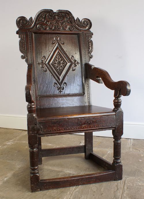 17th Century Yorkshire Armchair.