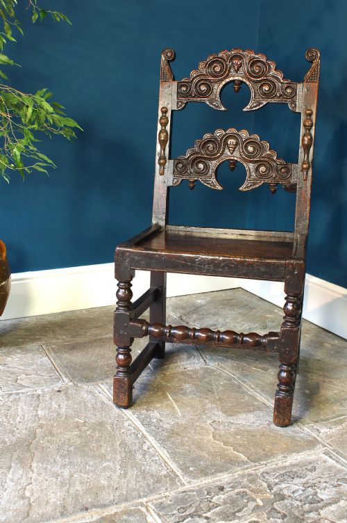 17th Century Oak  Chair