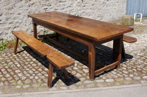 Early 18th Century Oak Farmhouse Table