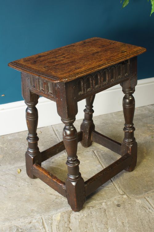 Good 17th Century Joint Stool