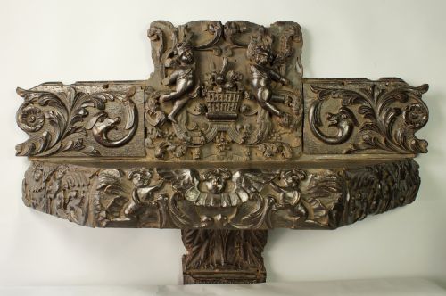 16th and 17th Century Carved Oak Alter