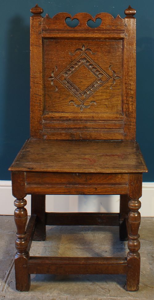 17th Century Oak Chair.