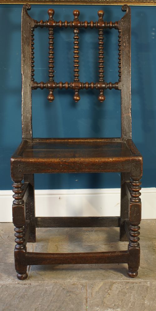17th Century Derbyshire Chair.