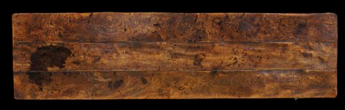 fig 1. Rare 17th Century Elm Trestle Table