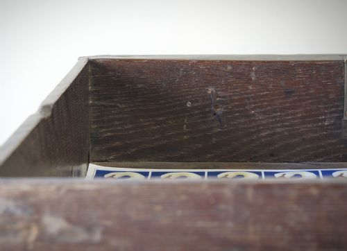 A LATE 17TH CENTURY OAK SIDE TABLE - ADDITIONAL PHOTO 6