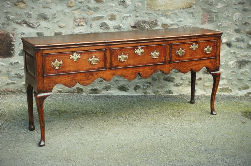 18th Century Oak Dresser Base