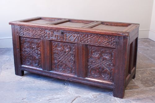 17TH CENTURY WESTMORLAND COFFER - ADDITIONAL PHOTO 2