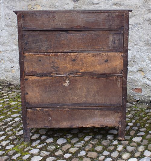 A SMALL 17TH CENTURY OAK HUTCH - ADDITIONAL PHOTO 7
