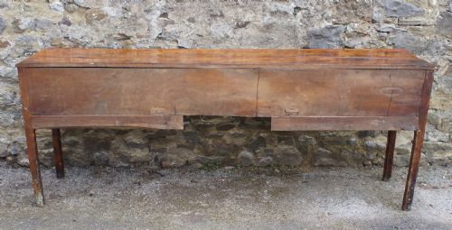 AN EXCEPTIONAL ELM 18TH CENTURY DRESSER - ADDITIONAL PHOTO 15