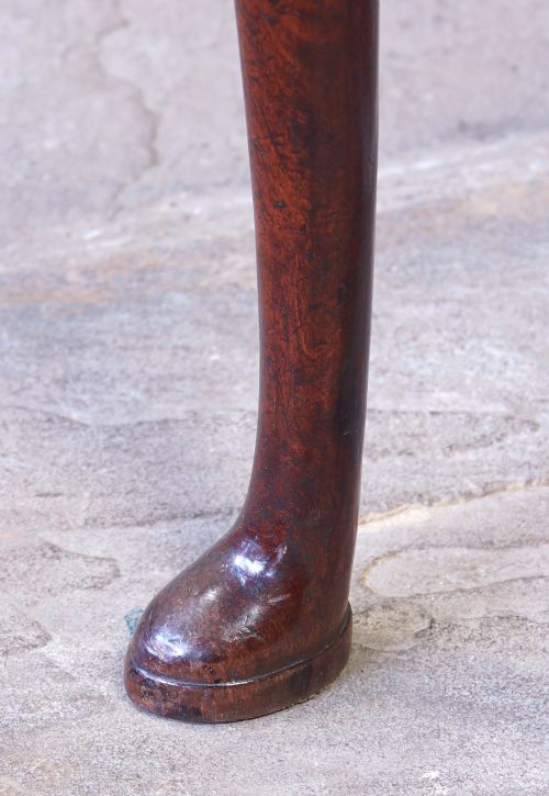 MID 18TH CENTURY ENGLISH GEORGE II MAHOGANY LOWBOY - ADDITIONAL PHOTO 7