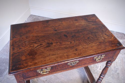 A LATE 17THCENTURY OAK SIDE TABLE - ADDITIONAL PHOTO 9