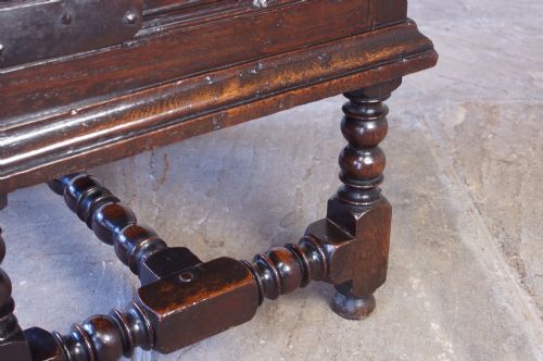 17THCENTURY OAK BOX STOOL CLOSE STOOL - ADDITIONAL PHOTO 13