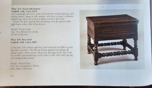 17THCENTURY OAK BOX STOOL CLOSE STOOL - ADDITIONAL PHOTO 14