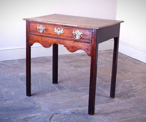 Georgian Oak Side Table