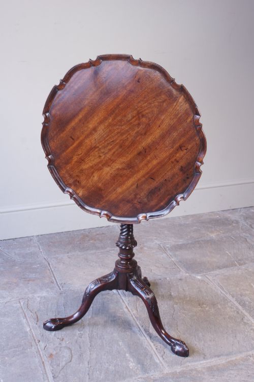 18th Century George III Mahogany Tripod Table, C1770
