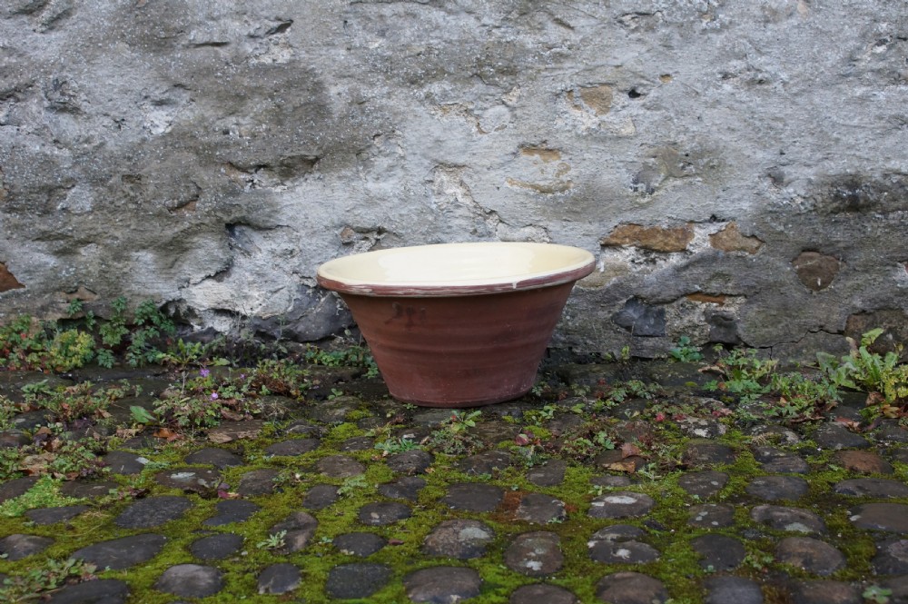 19th century dairy bowl View II