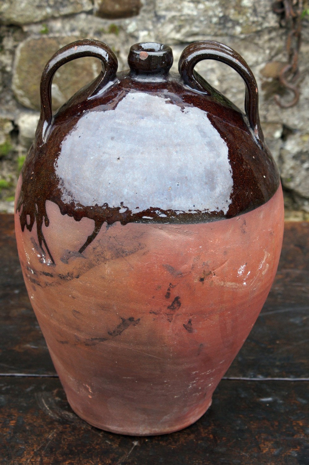 19th century stoneware vessel View II