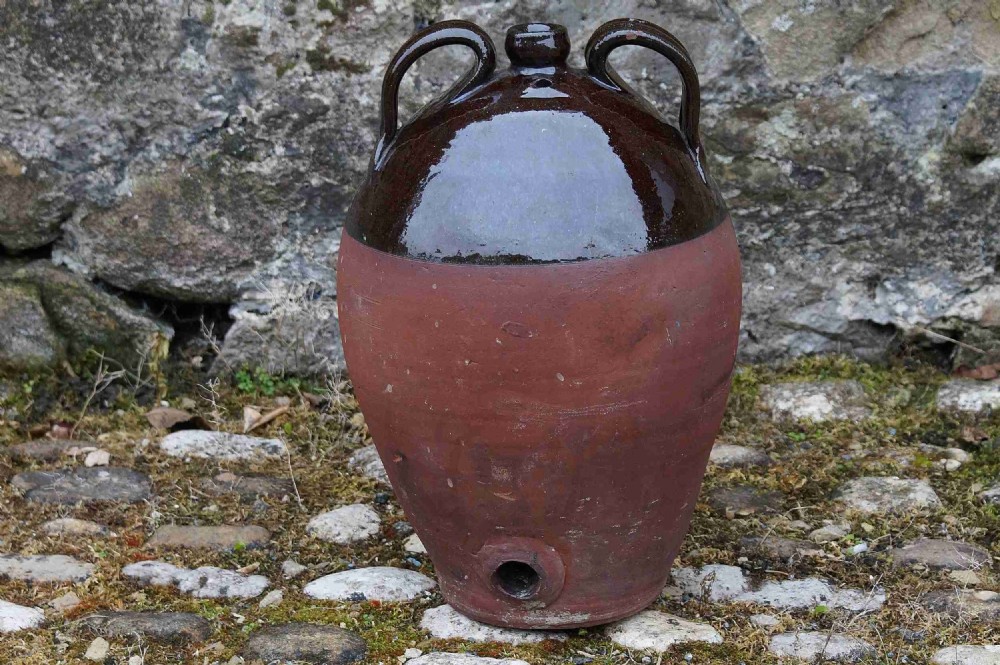 19th century stoneware vessel