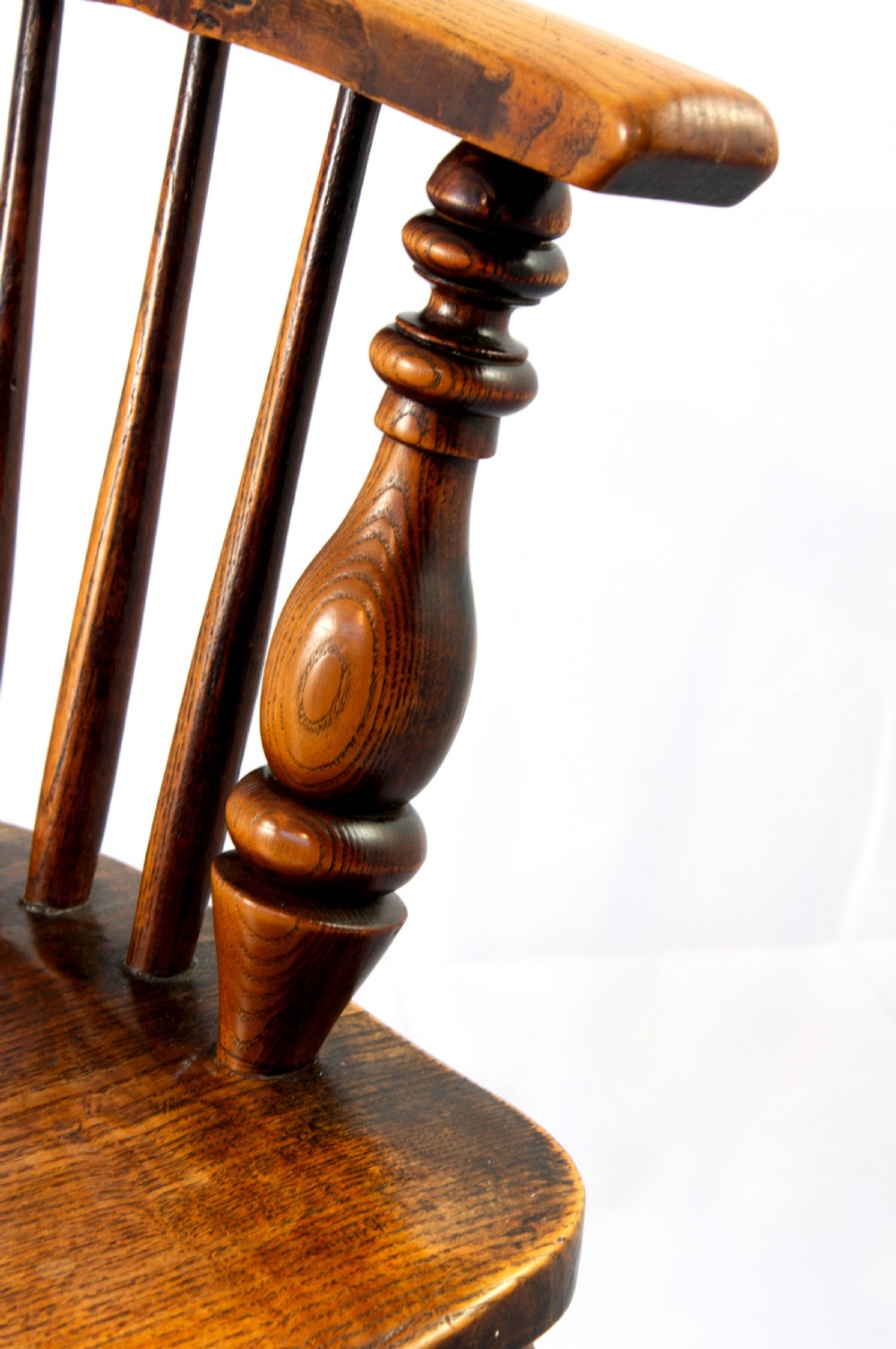 19th Century Ash Windsor Armchair View IV