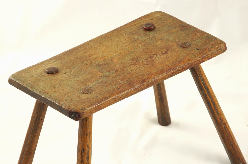 Three 19th Century Milking Stools View IV