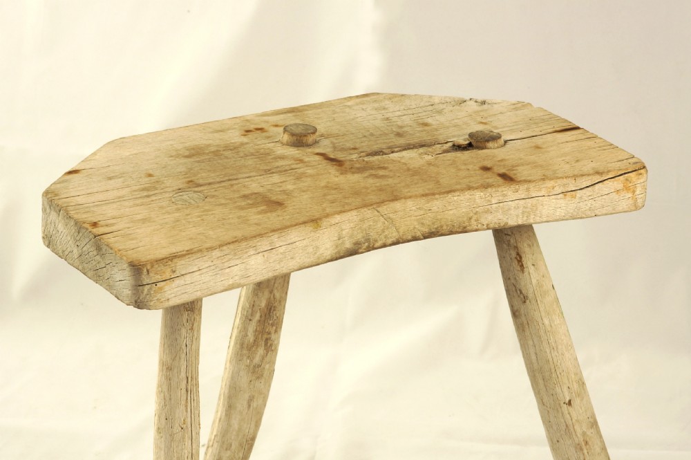 Three 19th Century Milking Stools View VIII