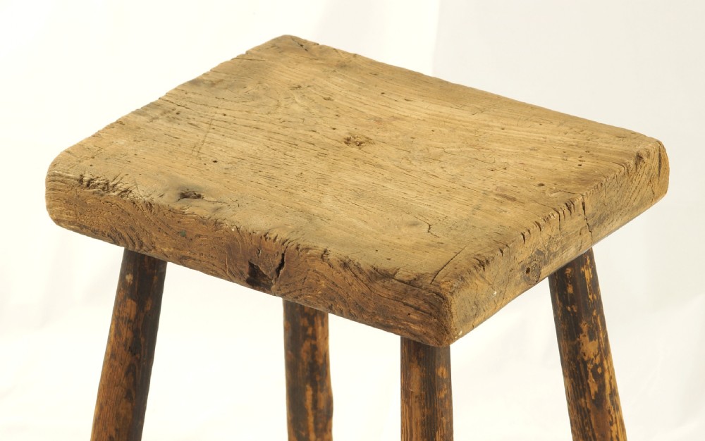 Three 19th Century Milking Stools View XI