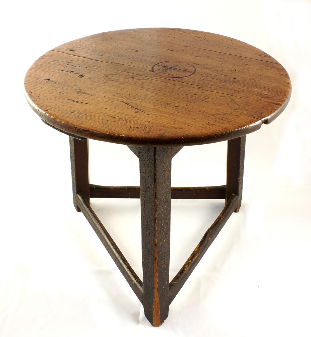 18th Century Pine Cricket Table