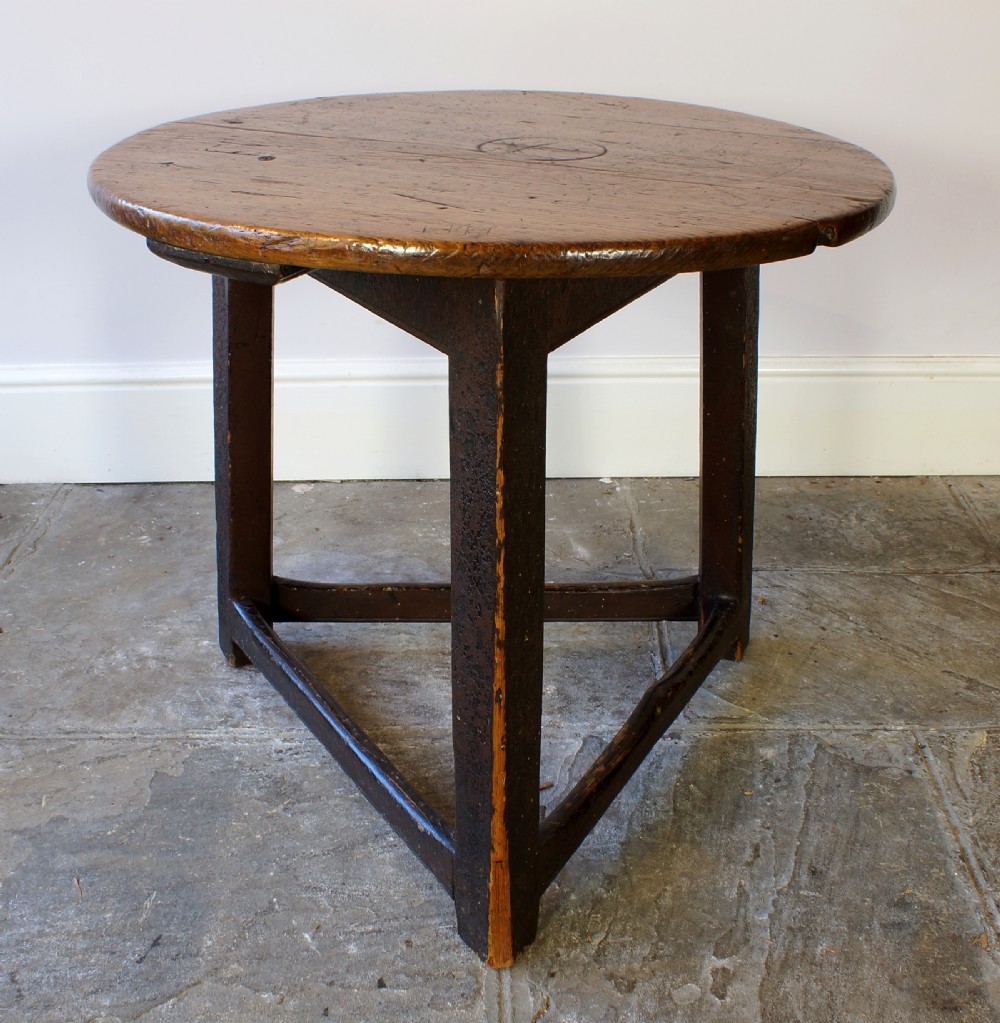 18th Century Pine Cricket Table View IV