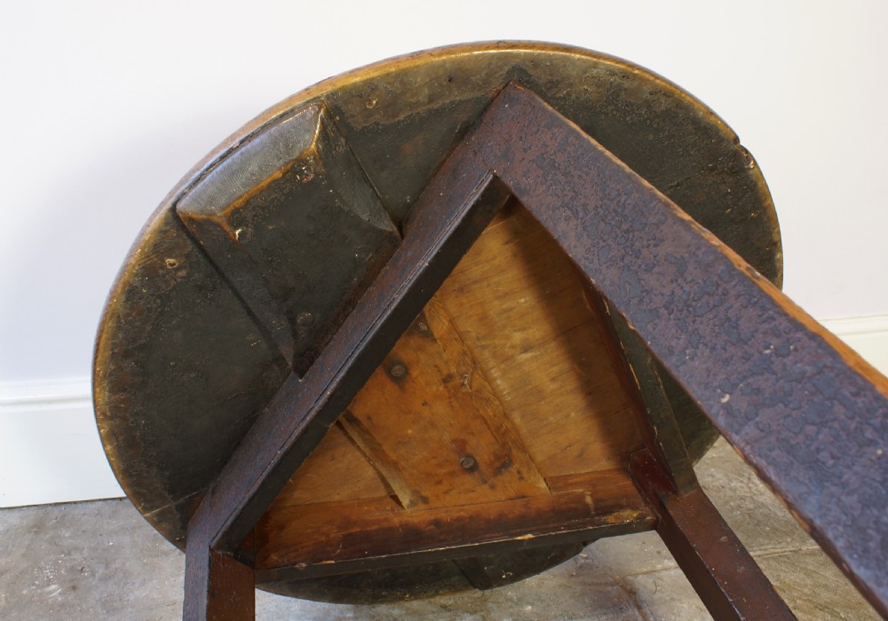 18th Century Pine Cricket Table View VI