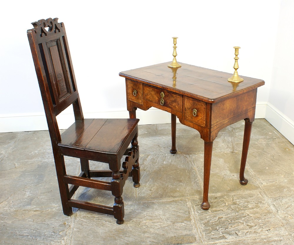 18th Century Walnut Lowboy View IX
