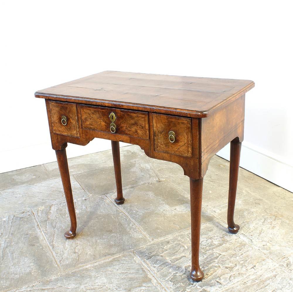 18th Century Walnut Lowboy View X