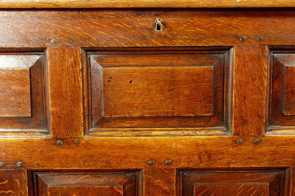 18th century Welsh mule chest. View II