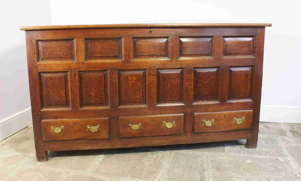 18th century Welsh mule chest.