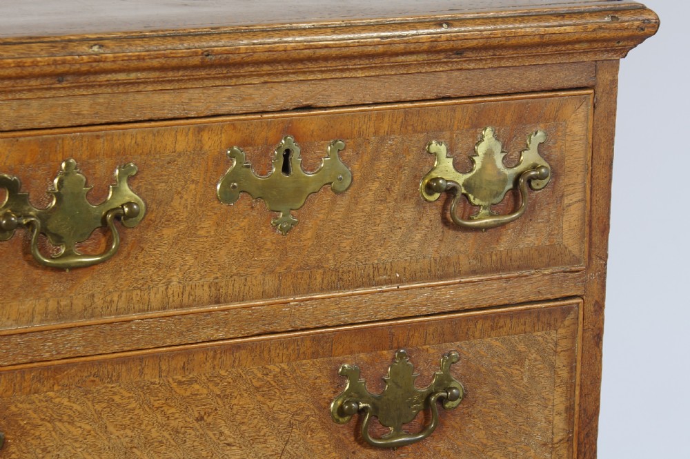 18th century oak chest of drawers. View IV