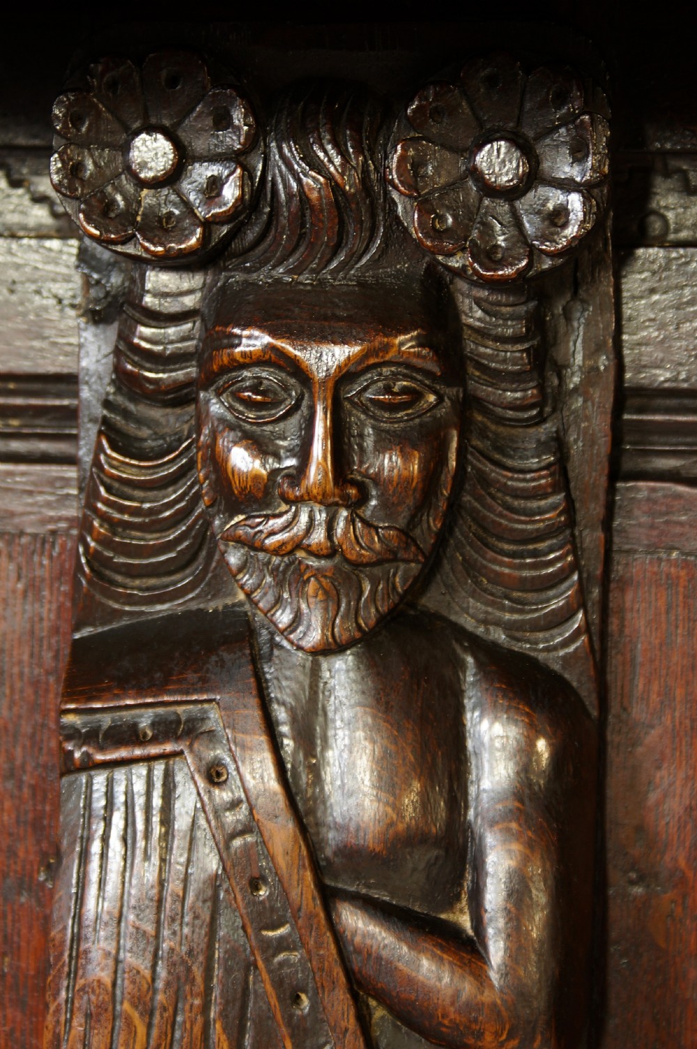 17th Century Oak Court Cupboard View IV