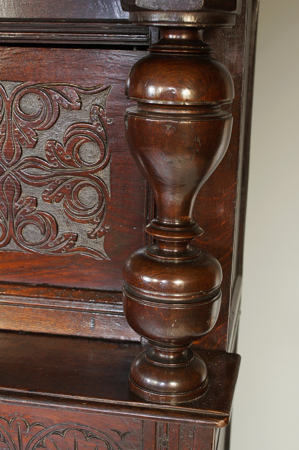 17th Century Oak Court Cupboard View VIII