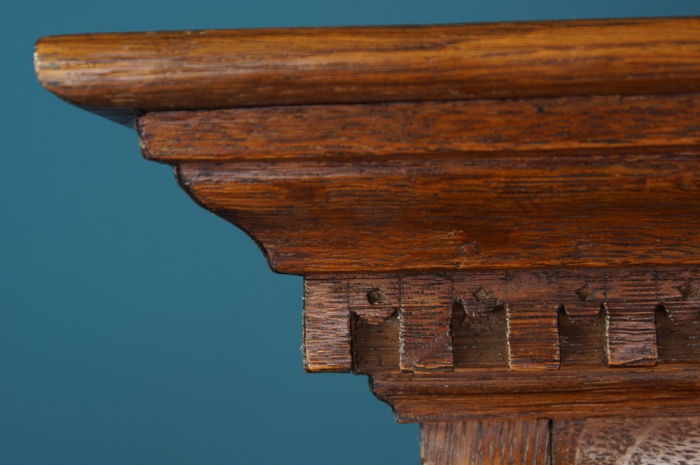 A small 18th Century Oak Tallboy. View IV