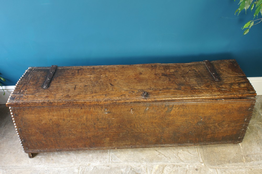 16th Century Planked Coffer. View IV