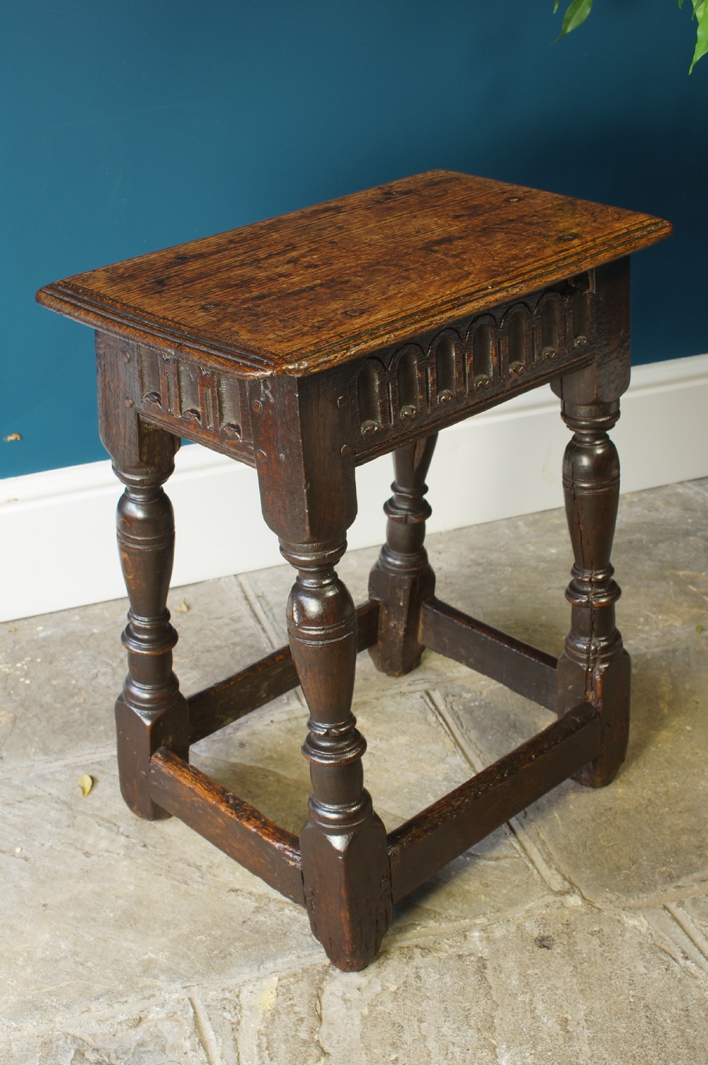 Good 17th Century Joint Stool