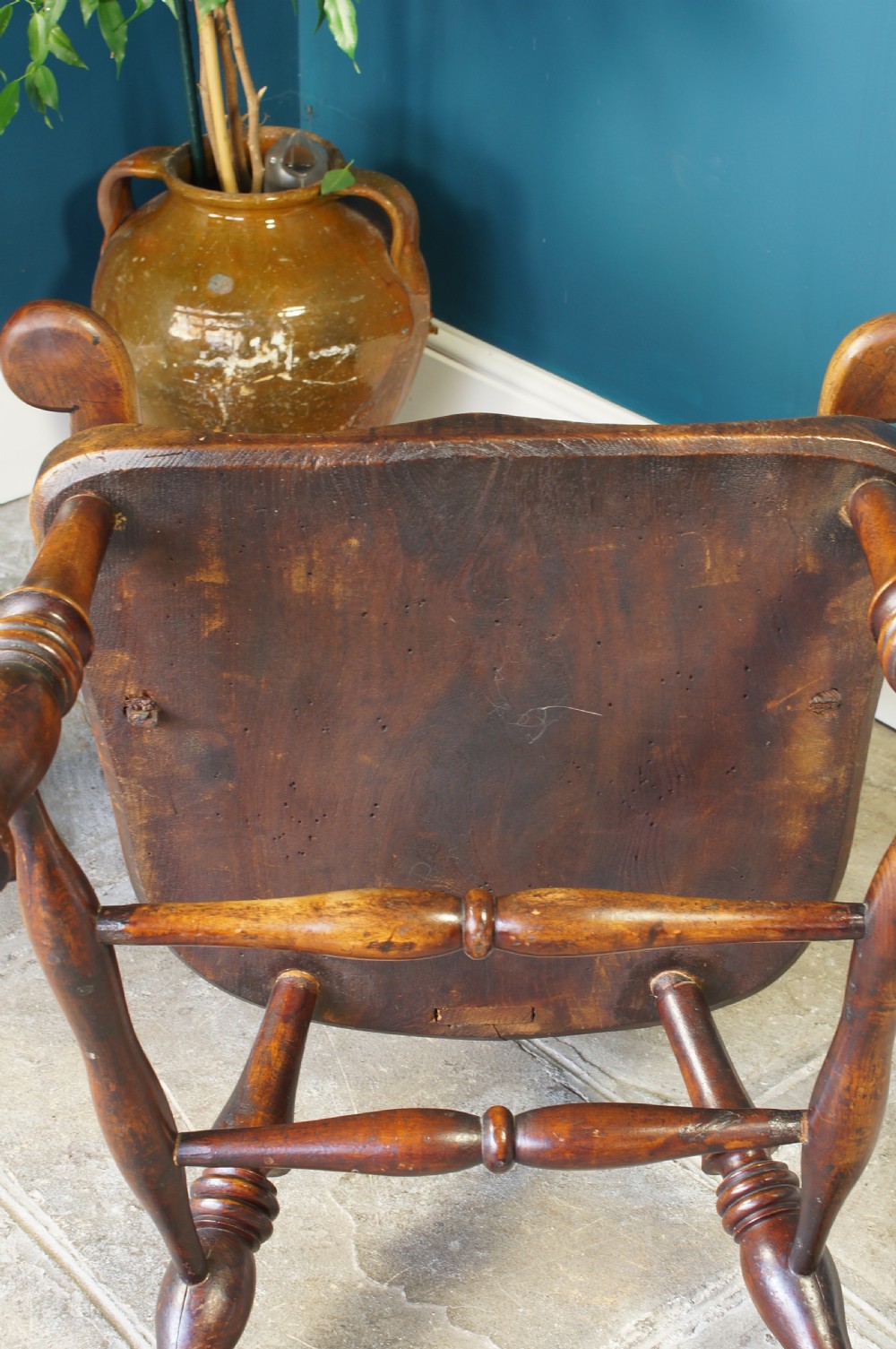 Pair of Broad Arm Windsor Chairs. View VI
