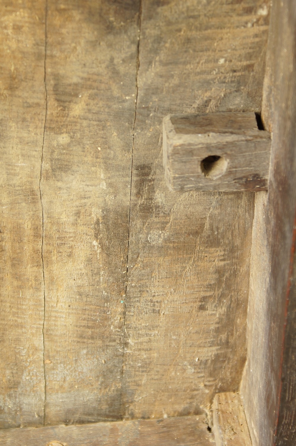 A 17th Century Oak and Fruitwood joint stool View VII