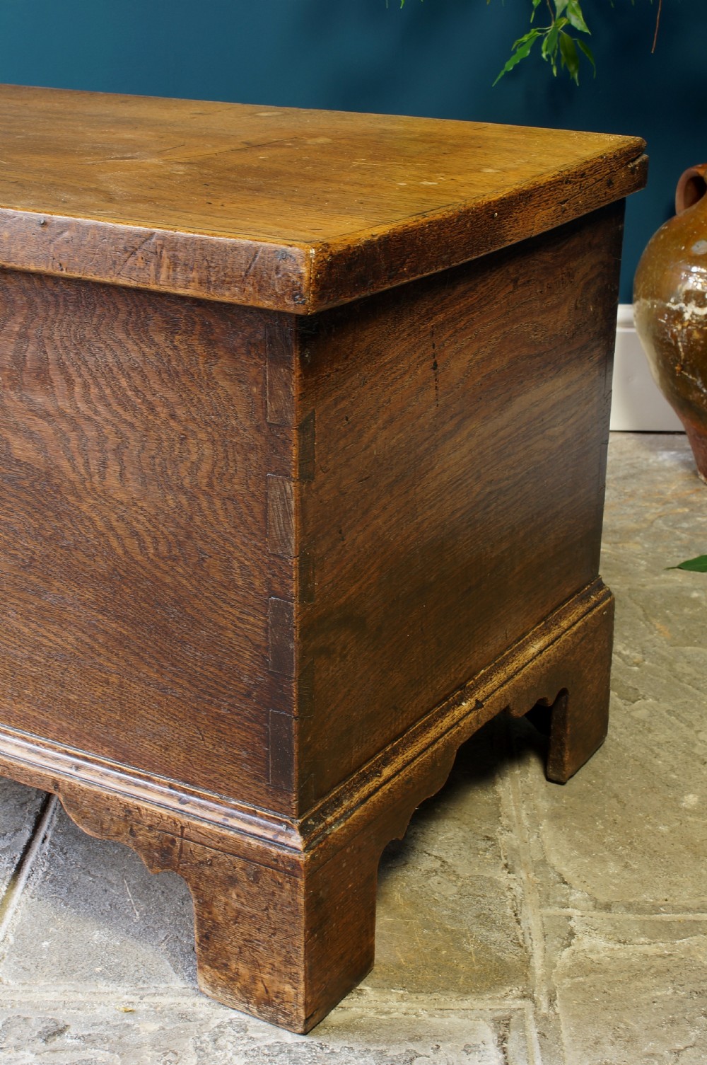 An 18th Century Oak Coffer View II