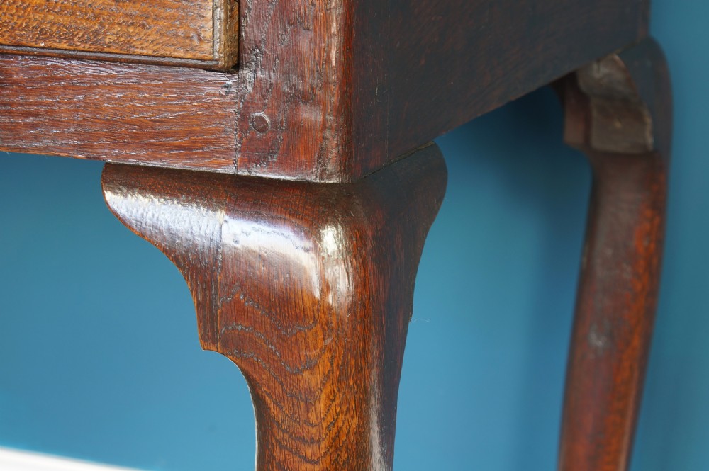 18th century oak lowboy View IV