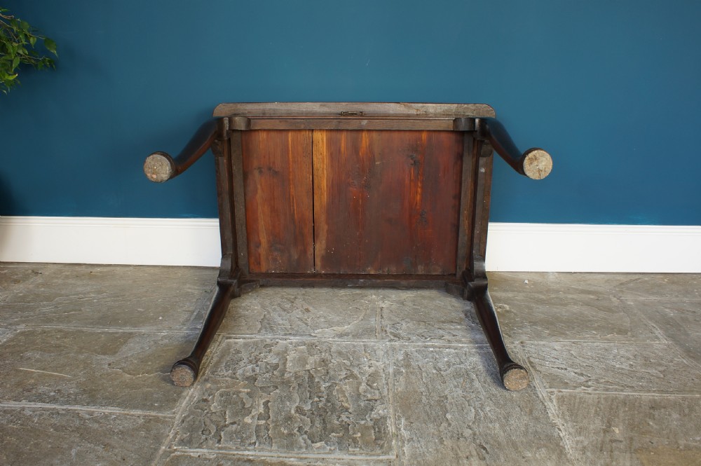 18th century oak lowboy View VI