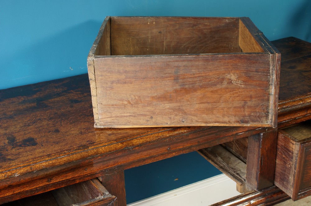 17th century turned leg dresser base View VIII
