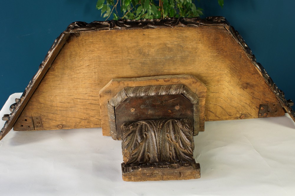 16th and 17th century carved oak alter View IX
