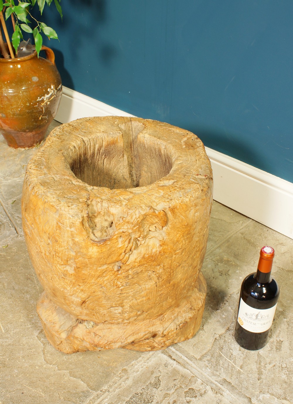 Large 19th century mortar. View II